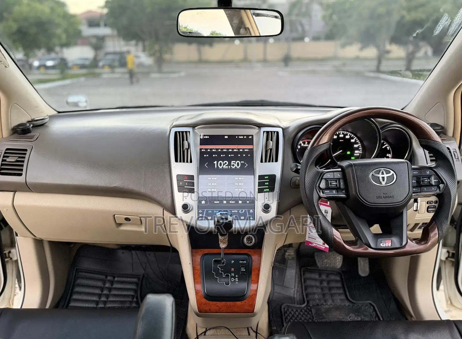 Toyota Harrier 2007 White