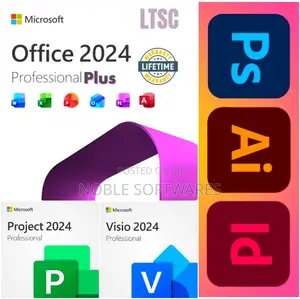 Microsoft Office 2024 Complete Package + Adobe Package 2026