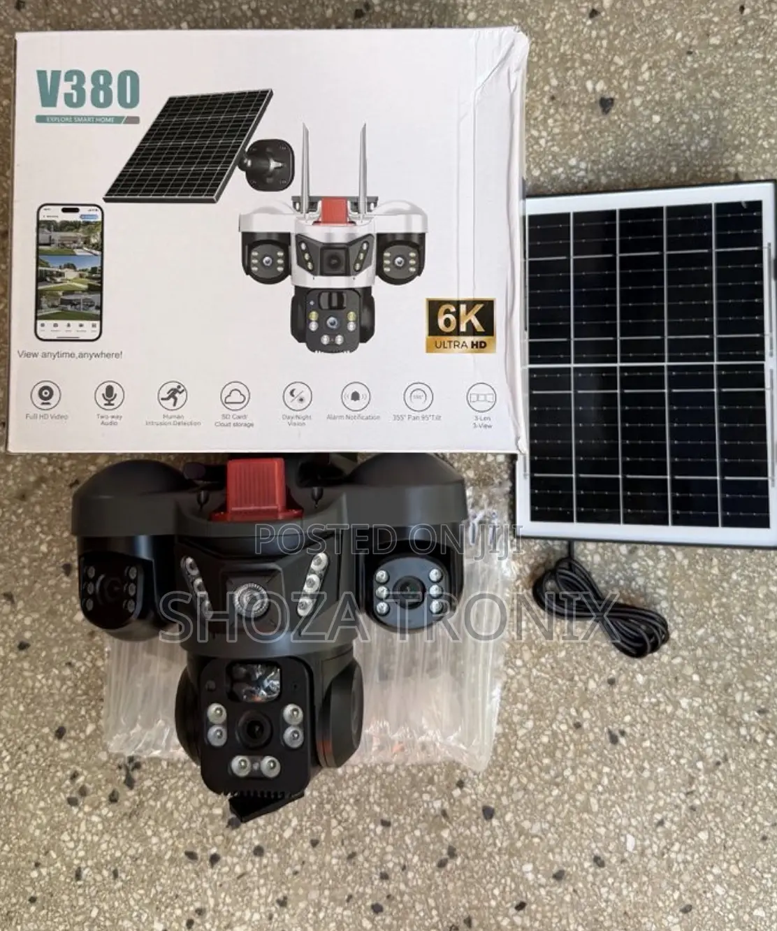 V380 3lens Camera