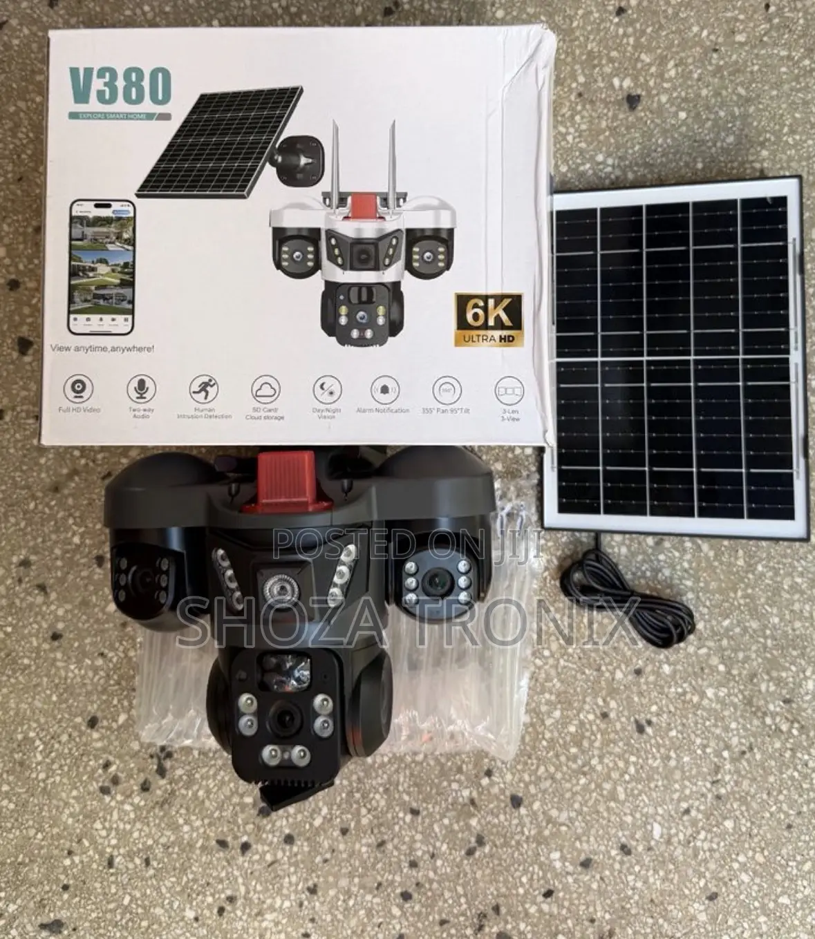 V380 3lens Camera