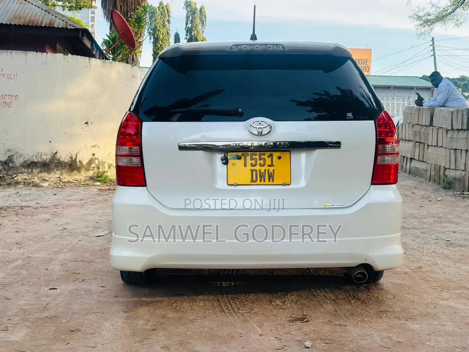 Toyota Wish 2004 White