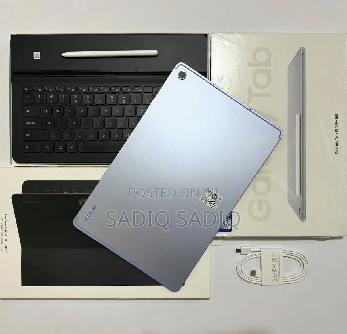 New Samsung Galaxy Tab S10 FE+ 128 GB Gray