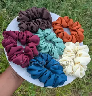 Simple and Pretty Hair Scrunchies