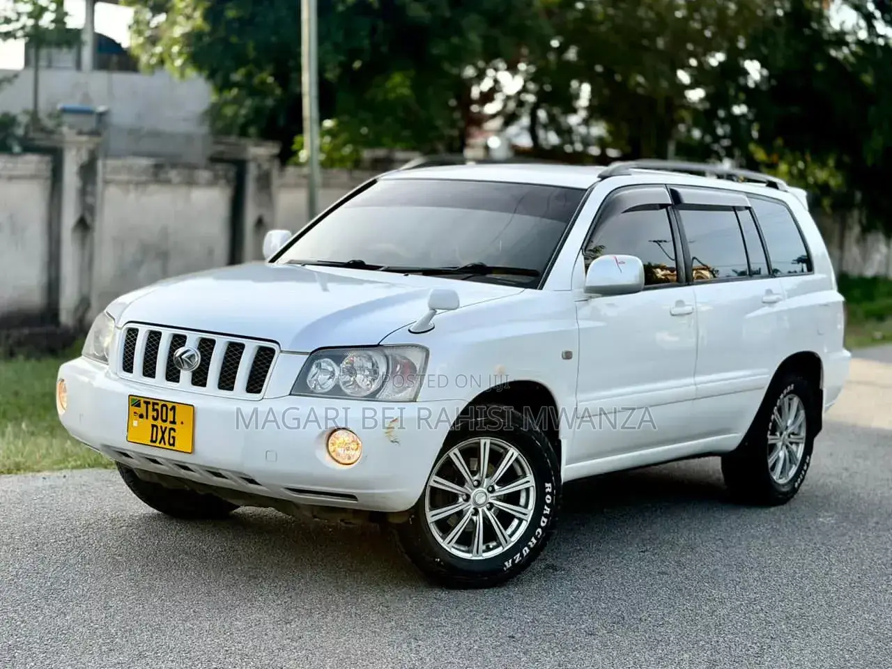 Toyota Kluger 2005 White