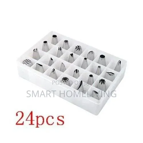 24 Piece Cake Decorating Nozzle Set