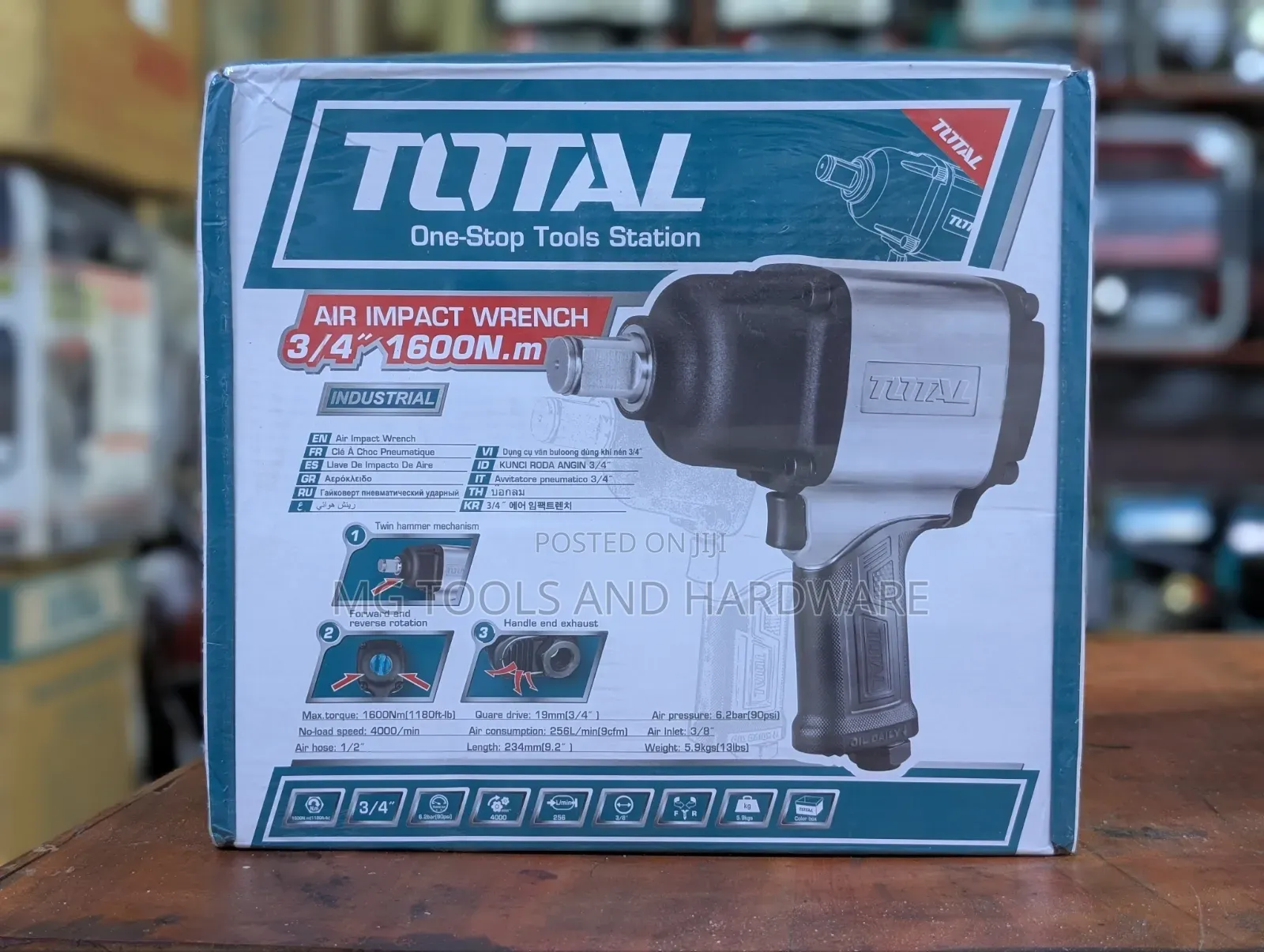 Air Impact Wrench 3/4