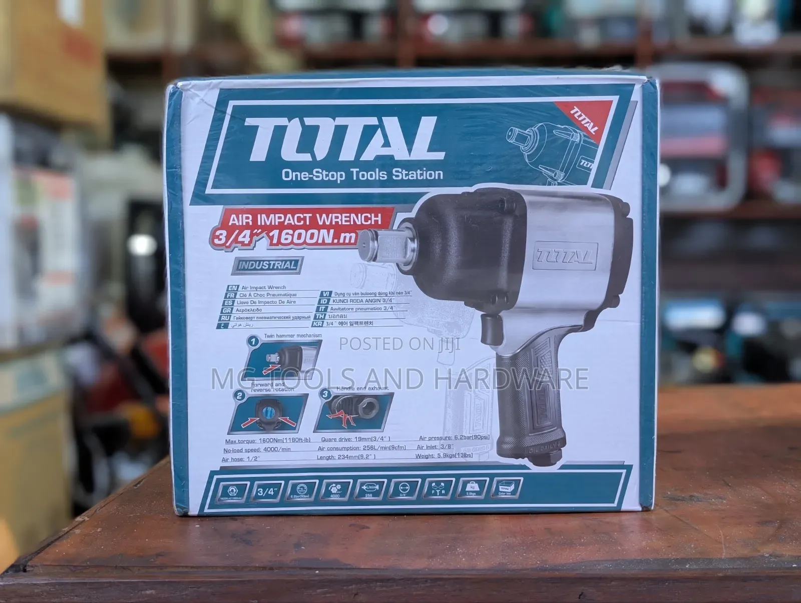 Air Impact Wrench 3/4