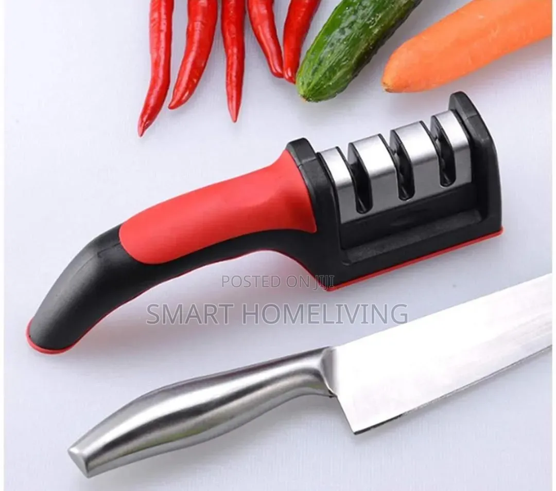 3 Stage Manual Kitchen Knife Sharpener