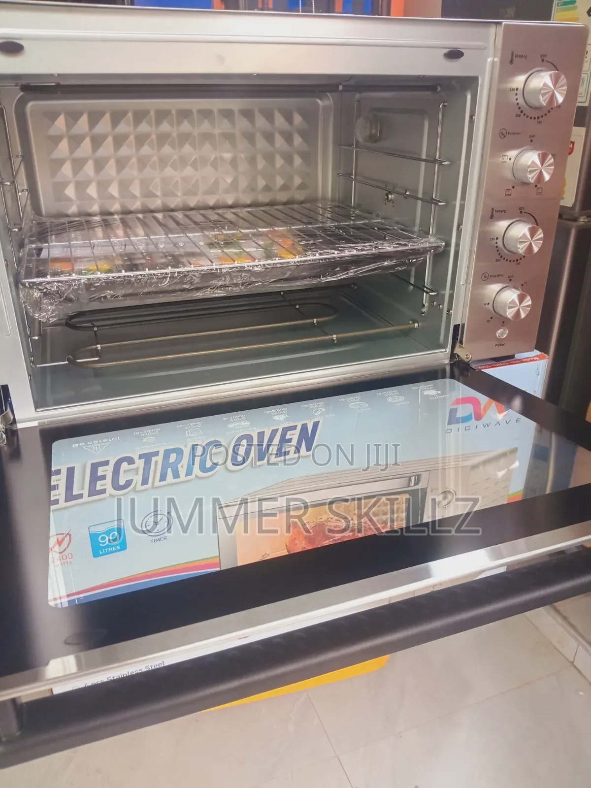 Electric Oven 90l Model 1590
