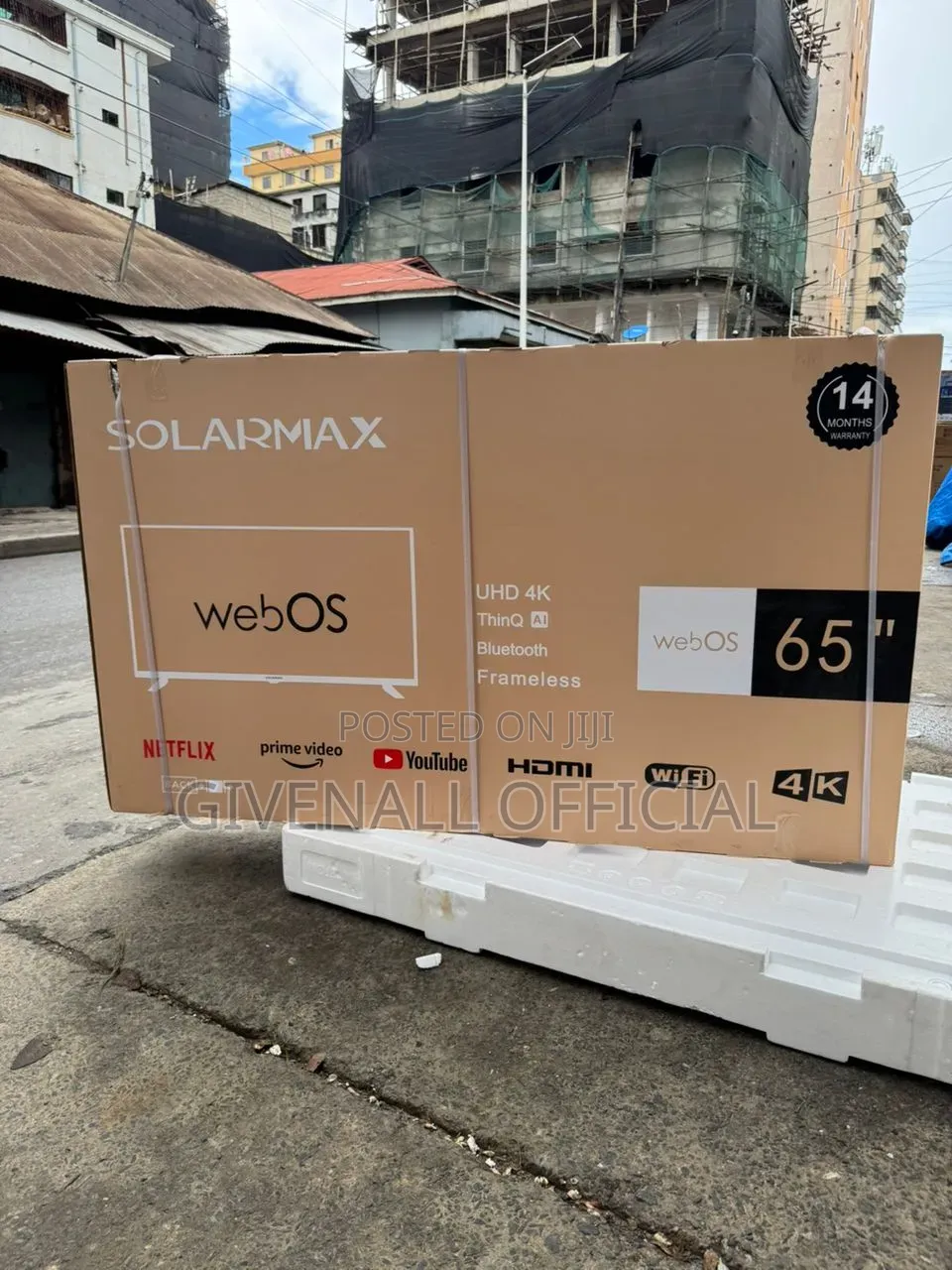 Ofa Ofa = Solarmax Tv Nchi 65 Smart Warranty Mwaka