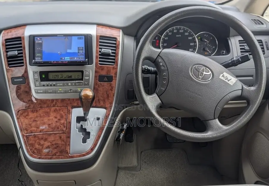 Toyota Alphard 2003 Silver