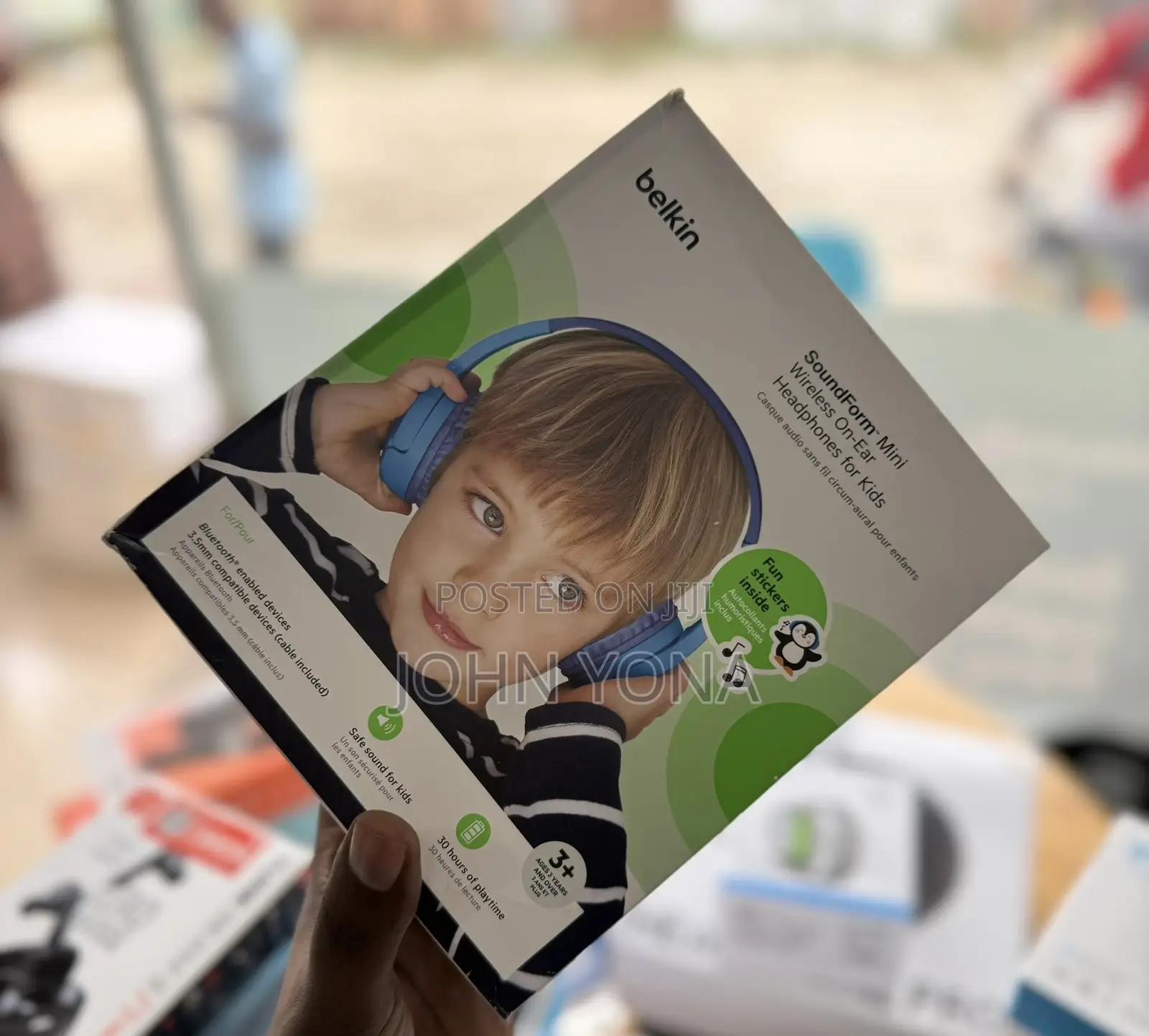 Belkin Soundform Mini Wireless on-Ear Headphones for Kids