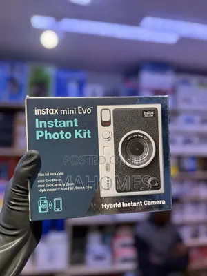 Fujifilm Instax Mini Evo Hybrid Instant Camera Kit