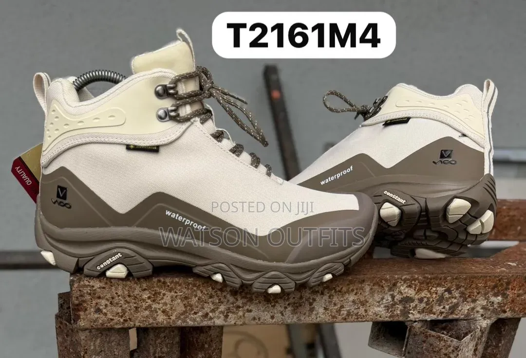 Men's Leather Shoes Vico Outshining Brand Materials Waterproof and Ok