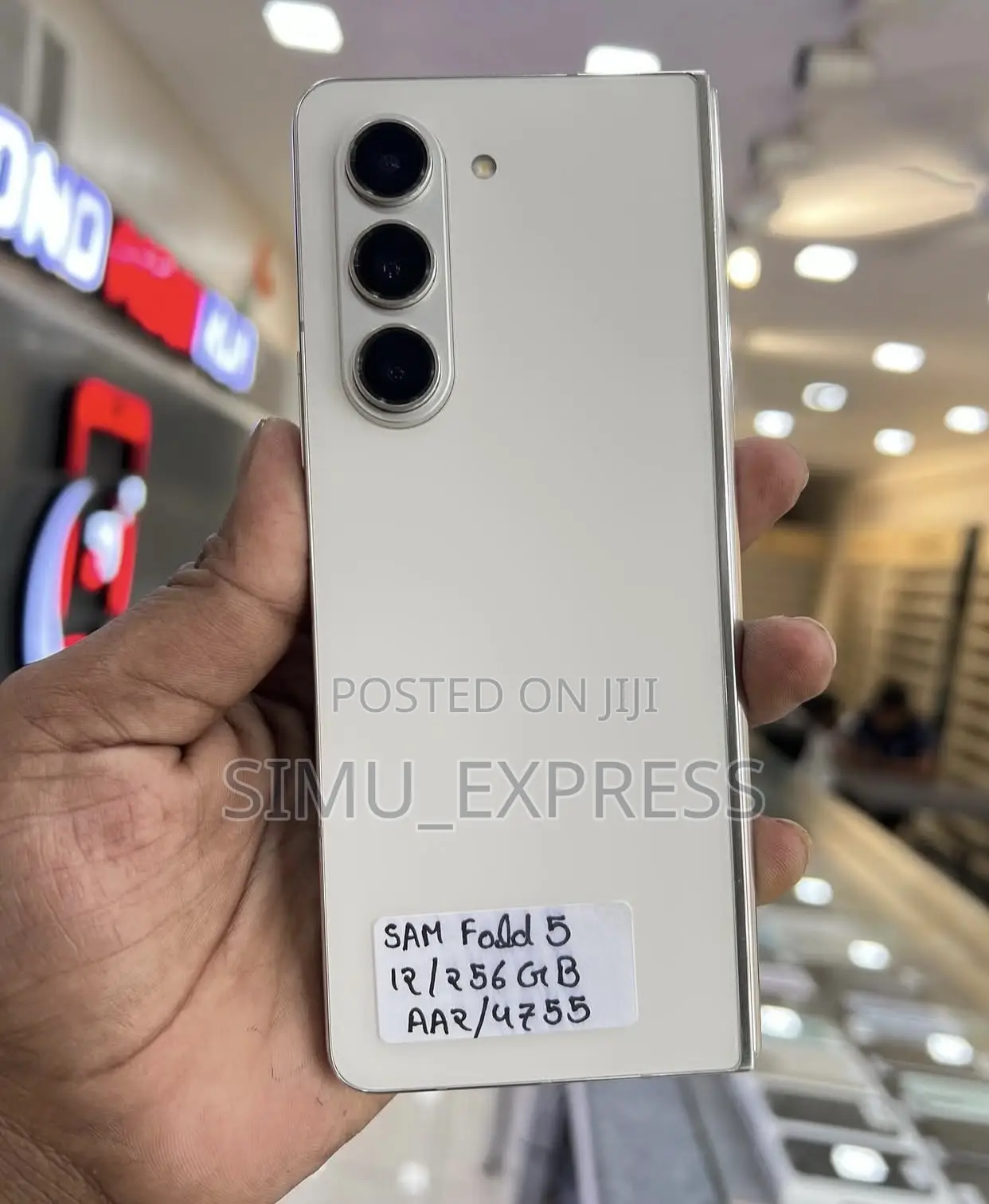 New Samsung Galaxy Z Fold 5 256 GB White