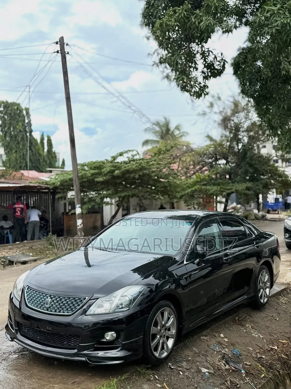 Toyota Crown 2009 Matt Black