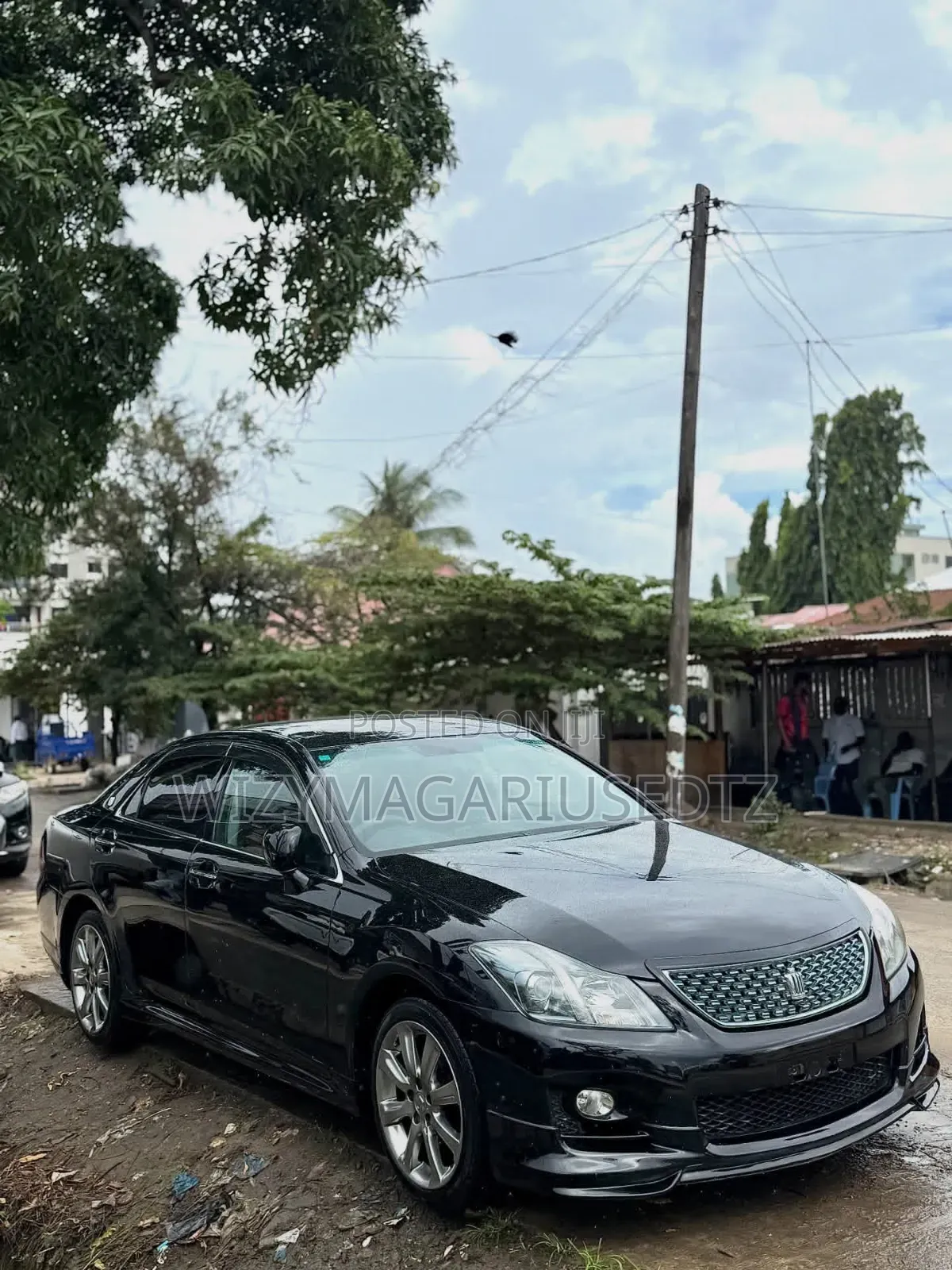 Toyota Crown 2009 Matt Black