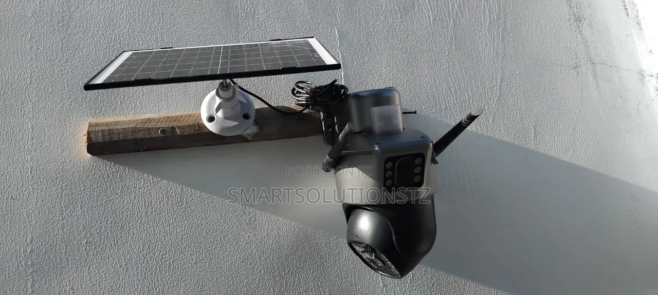 Solar CCTV Camera 4g /Wifi Ya Kucharge Na Solar Au Umeme