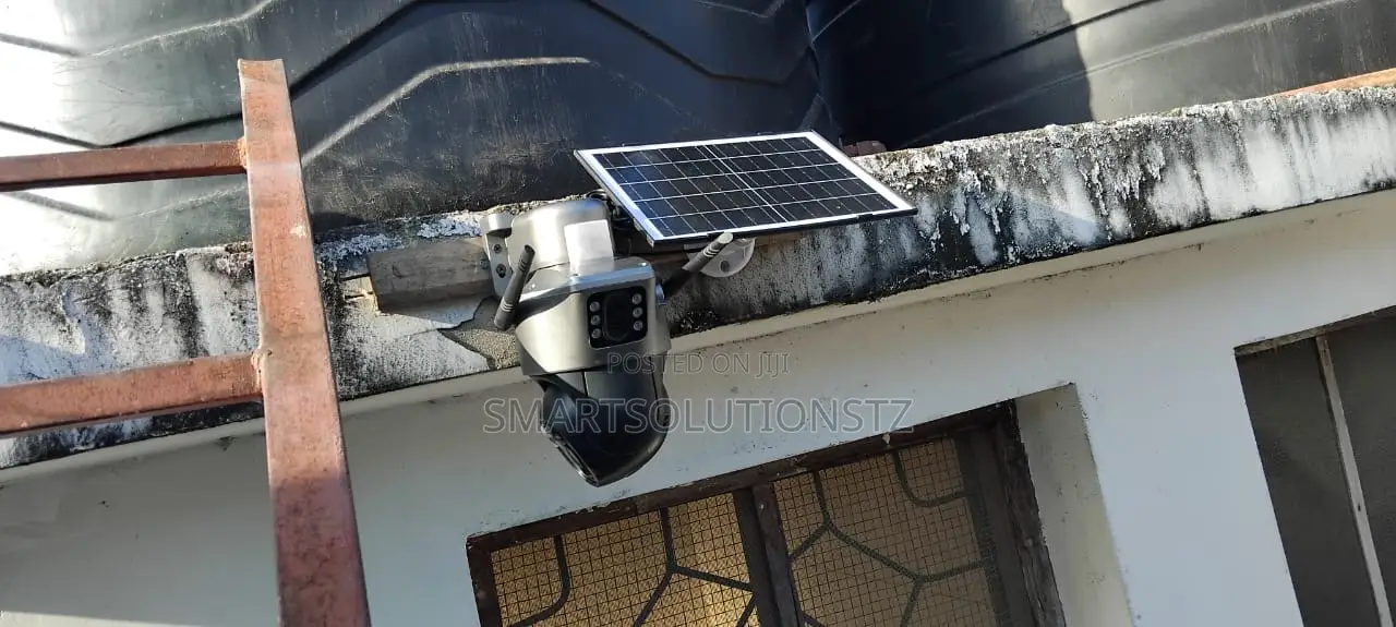 Solar CCTV Camera 4g /Wifi Ya Kucharge Na Solar Au Umeme