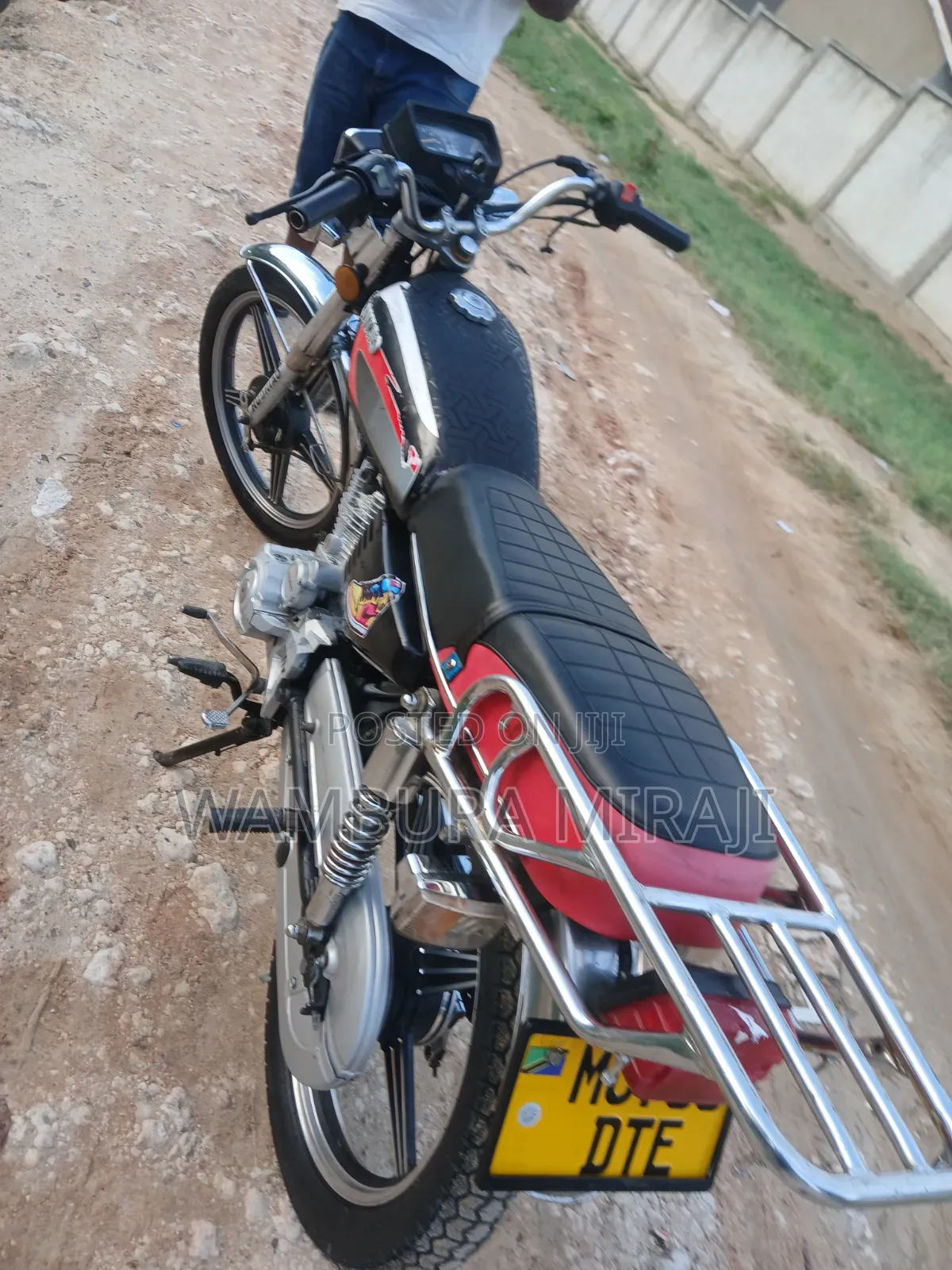 Haojue HJ125-8F 2025 Black