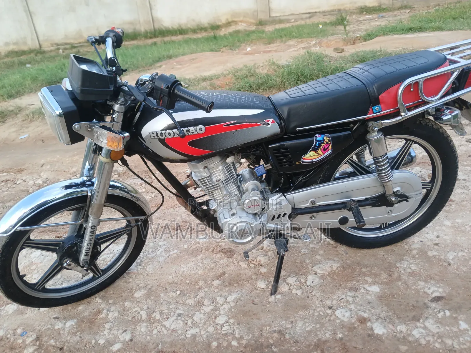 Haojue HJ125-8F 2025 Black