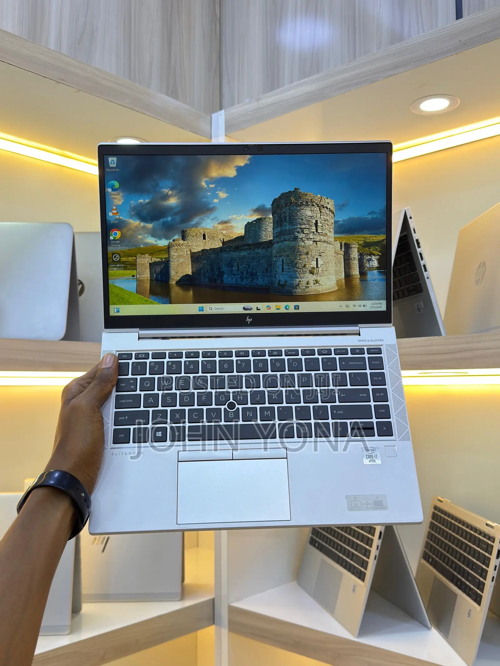 New Laptop HP EliteBook 840 G7 16GB Intel Core i7 SSD 256GB