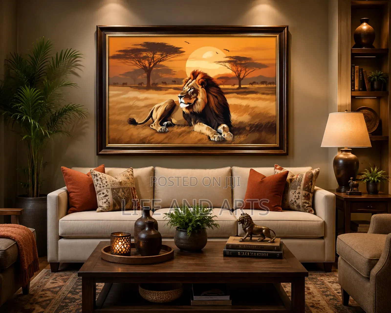 "Majesty At Dusk" Canvas Painting