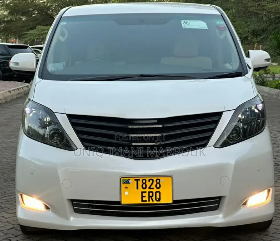 Toyota Alphard 2009 White