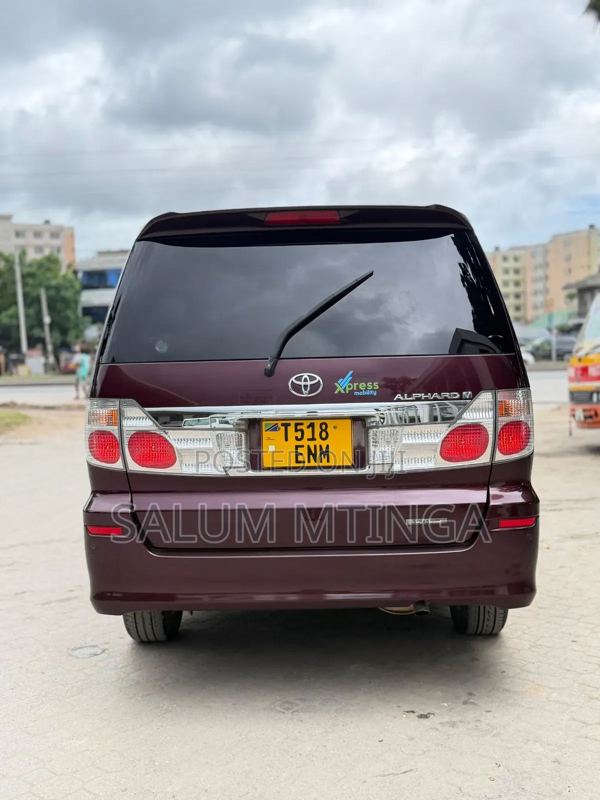 Toyota Brevis 2005 Burgundy