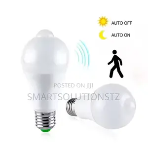 Pir Bulb Motion Sensor Bulb Ya Umeme Mtu Akipita Inawaka