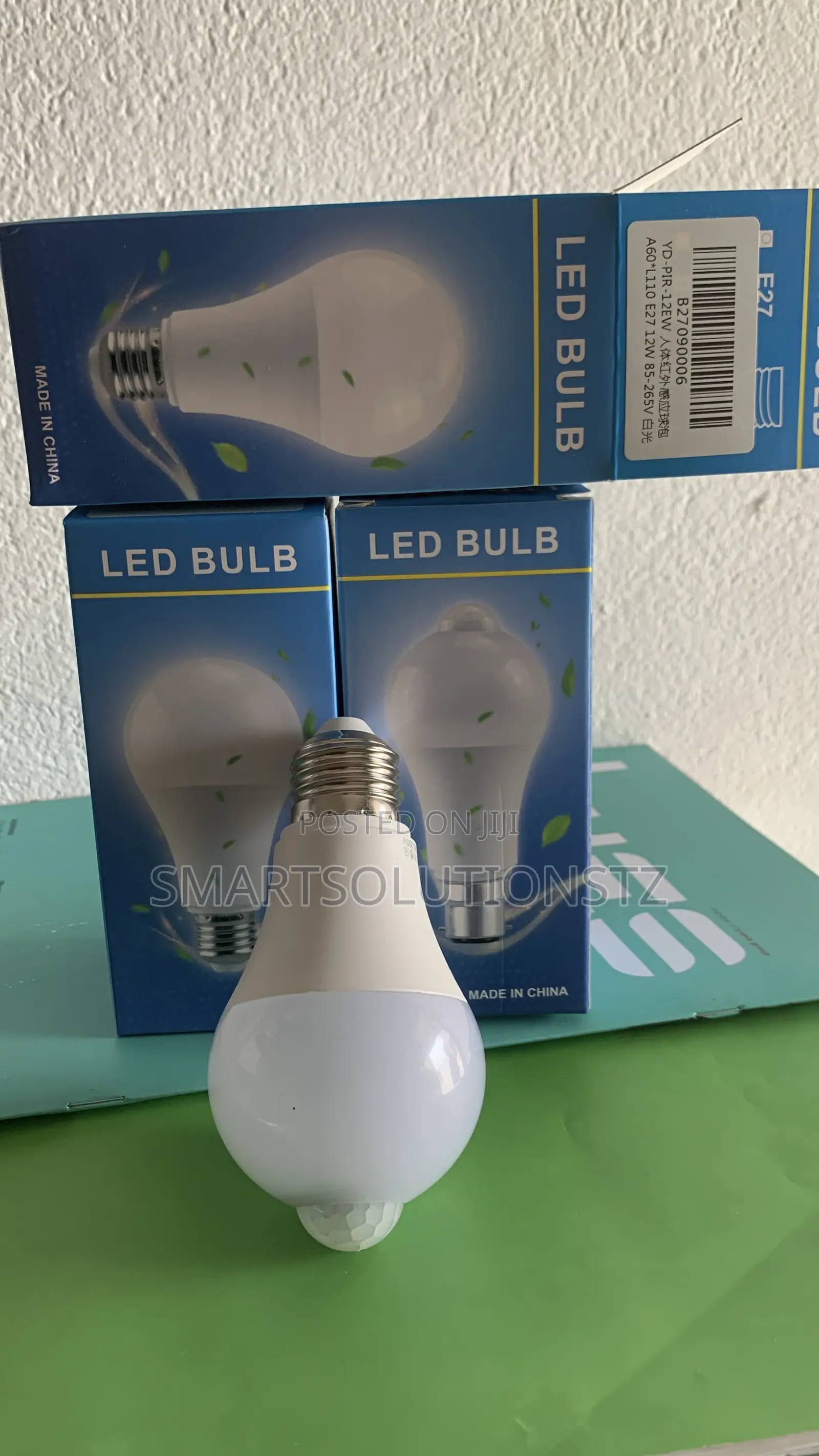 Pir Bulb Motion Sensor Bulb Ya Umeme Mtu Akipita Inawaka