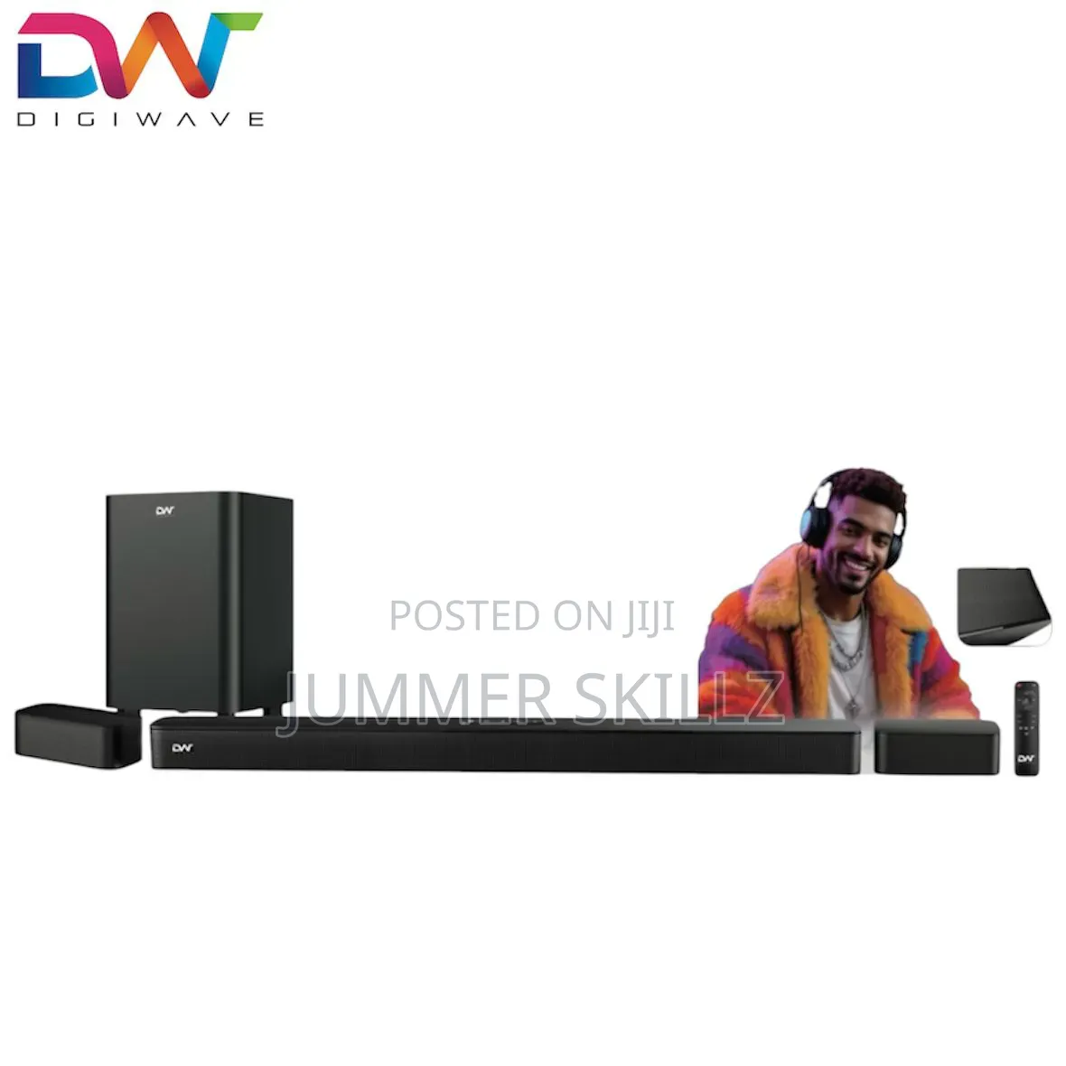 Digiwave 5.1ch Sound Bar 500w