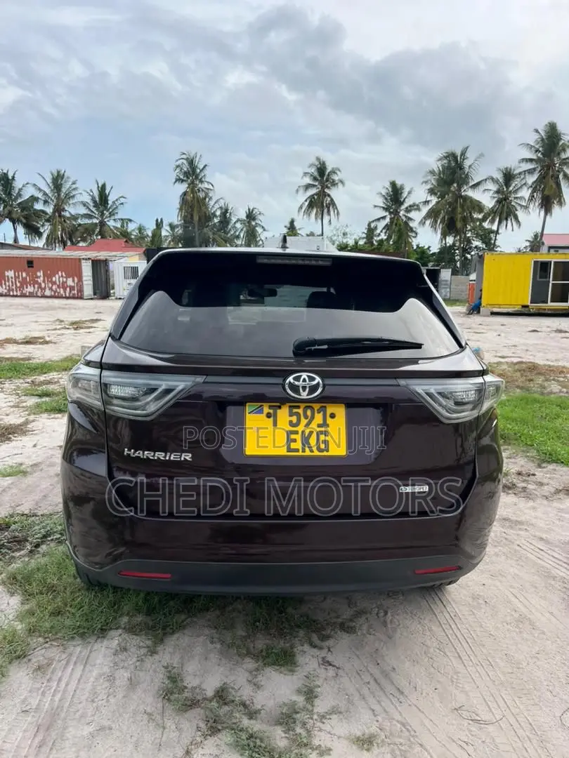 Toyota Harrier 2013 Maroon