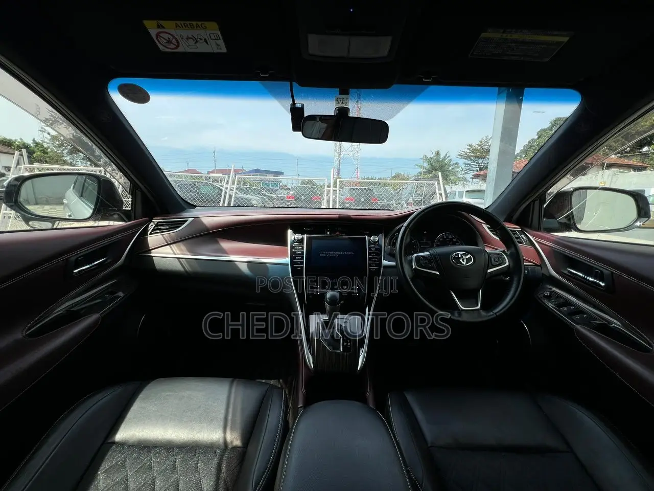 Toyota Harrier 2013 Maroon