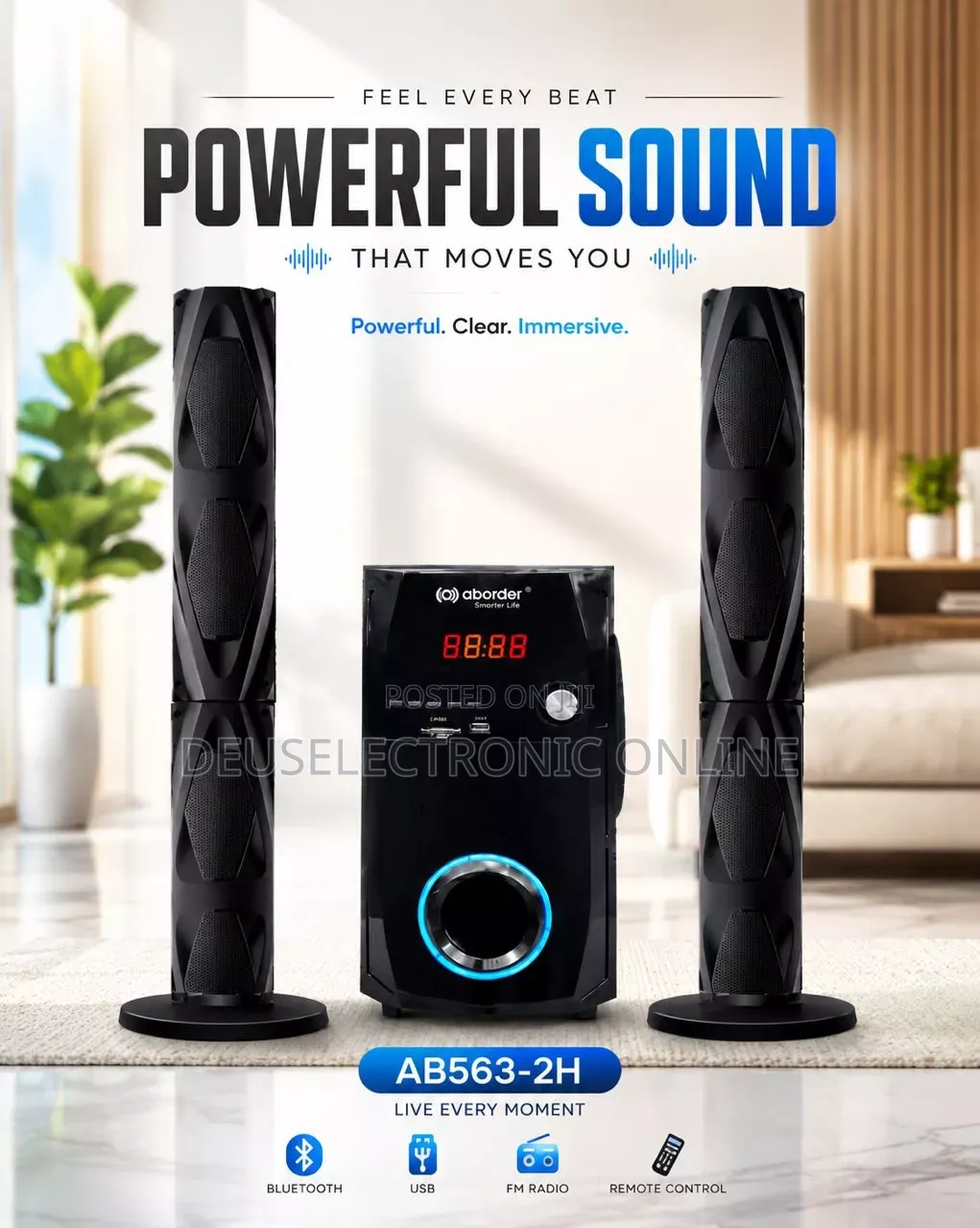 Solarmax Sound Bar Sb605