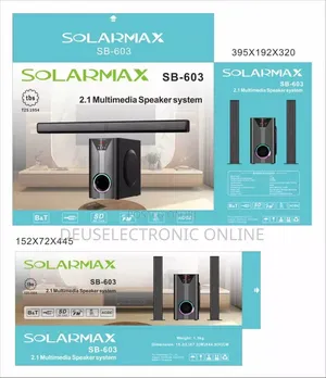 Solarmax Sound Bar Sb605