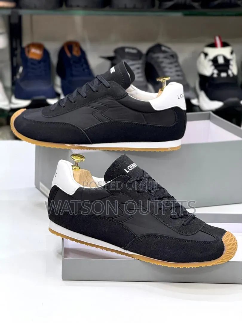 Men's Leather Shoes or Sneaker Footwears Completely Loewe Branded