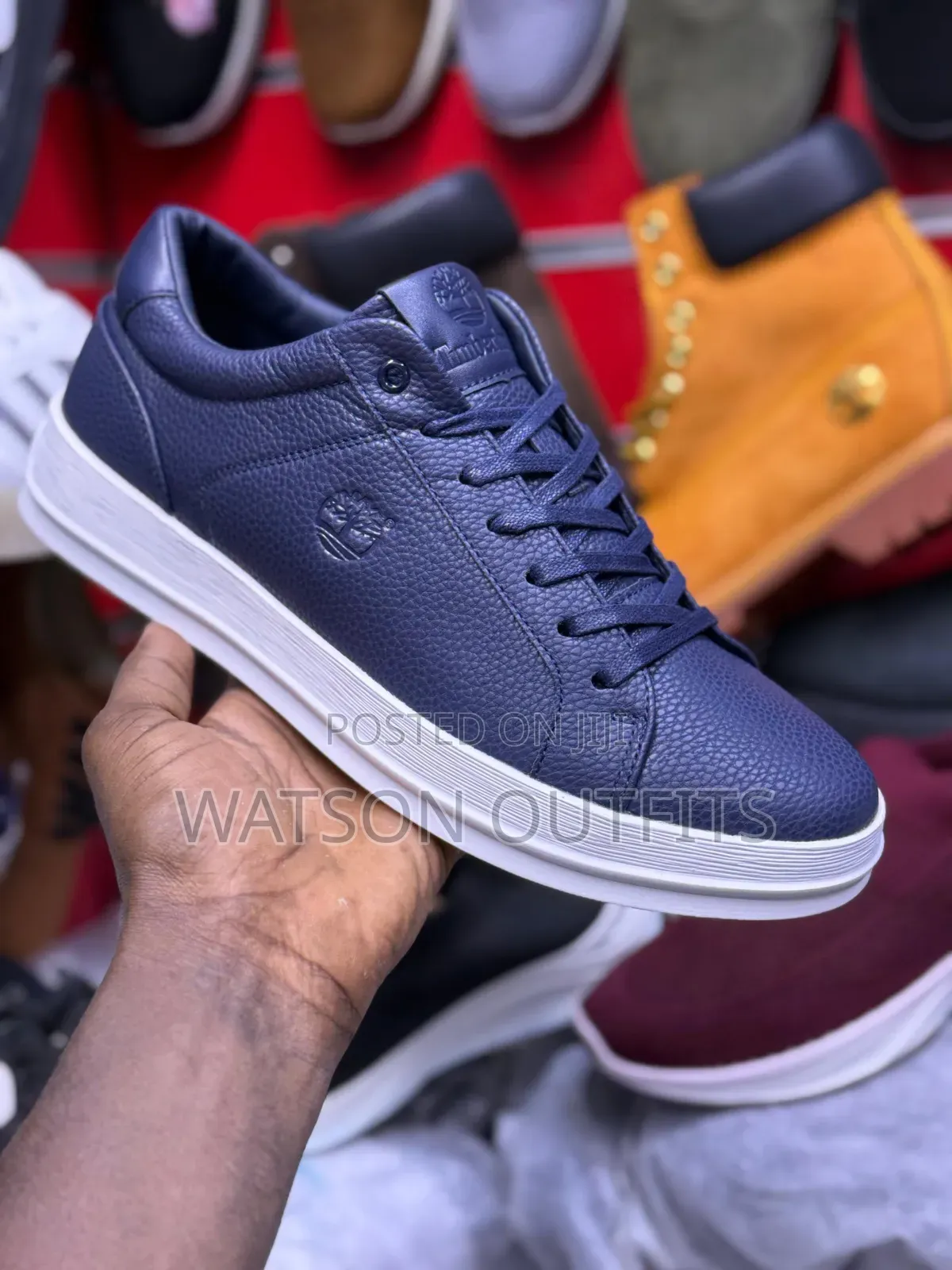 Men's Leather Shoes or Sneaker Shoes Totally Best Timberland Branded