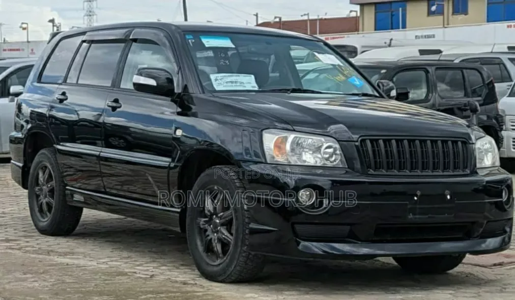 Toyota Kluger 2007 Black