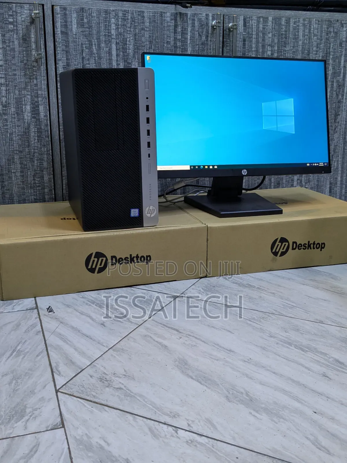 Desktop Computer HP ProDesk 600 G4 8GB Intel Core i7 SSD 256GB