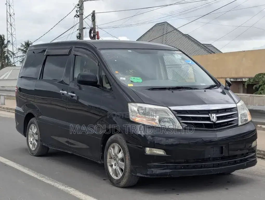 Toyota Alphard 2.4 Petrol AWD 2007 Black