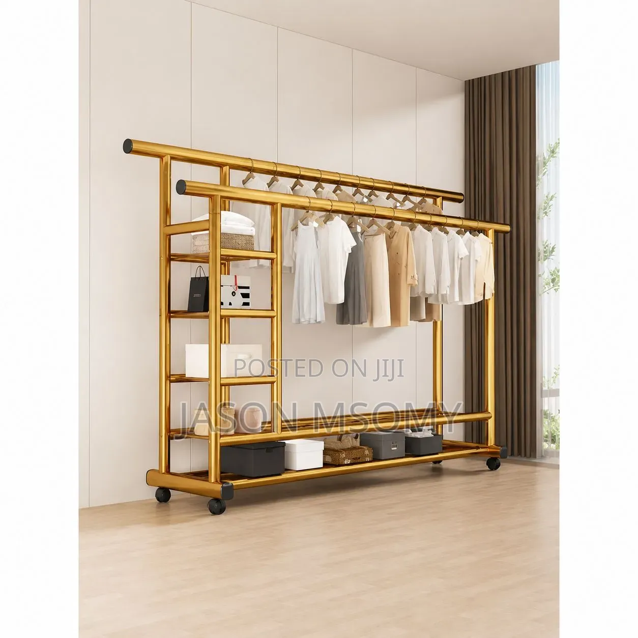 *#Parrallel Bars/Double Deck Clothes Drying Rack