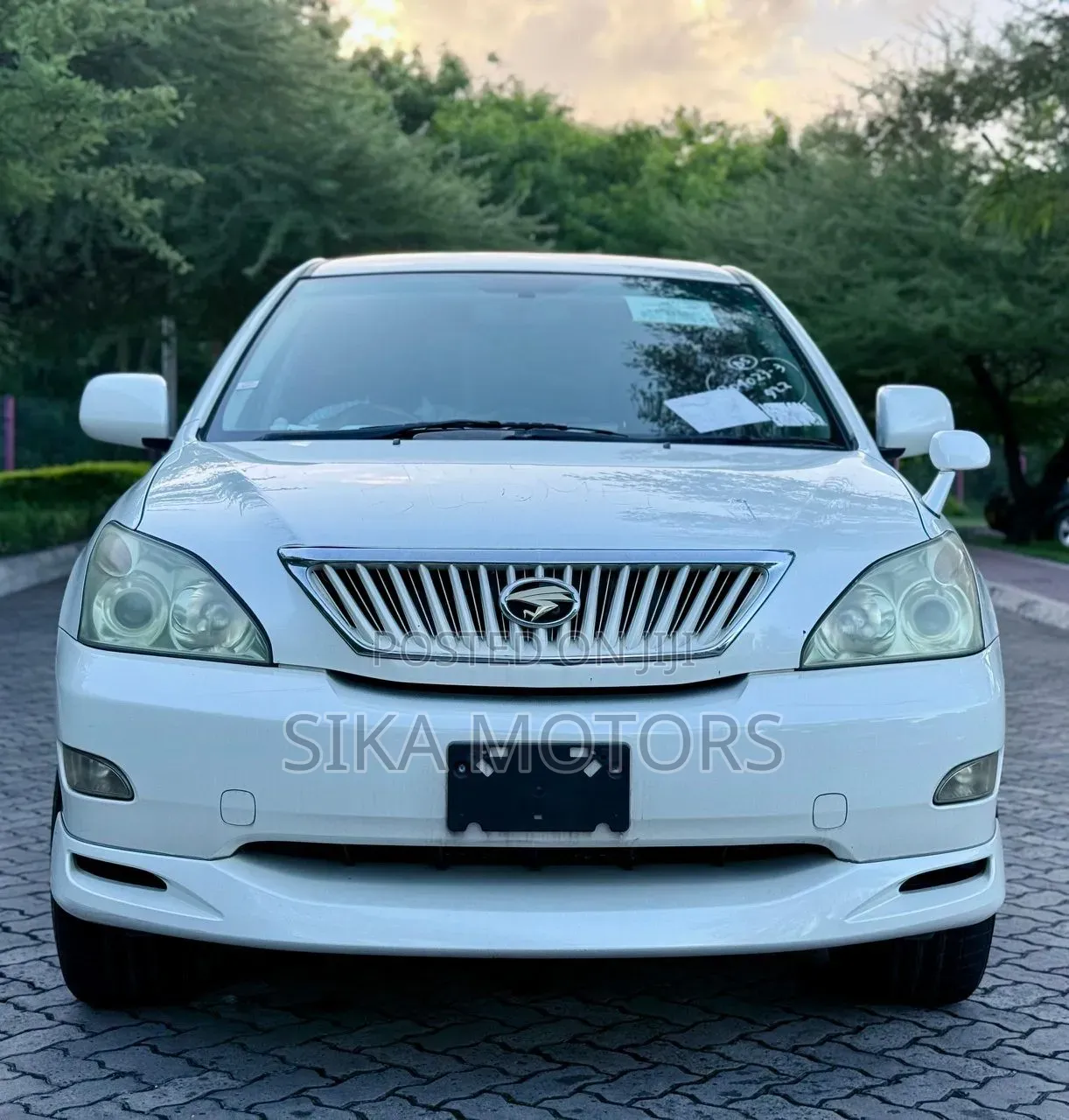 Toyota Harrier 2008 White