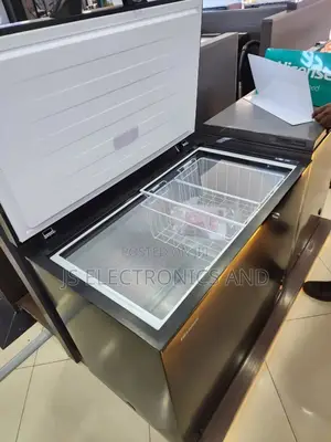 Hisense Freezer Liter 250 Single Door With Glass Sliding Door