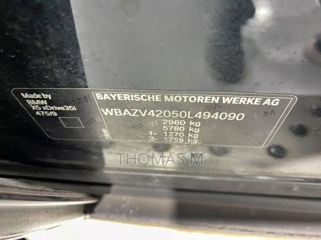 BMW X5 xDrive35i Premium AWD (3.0L 6cyl 8A) 2013 Black