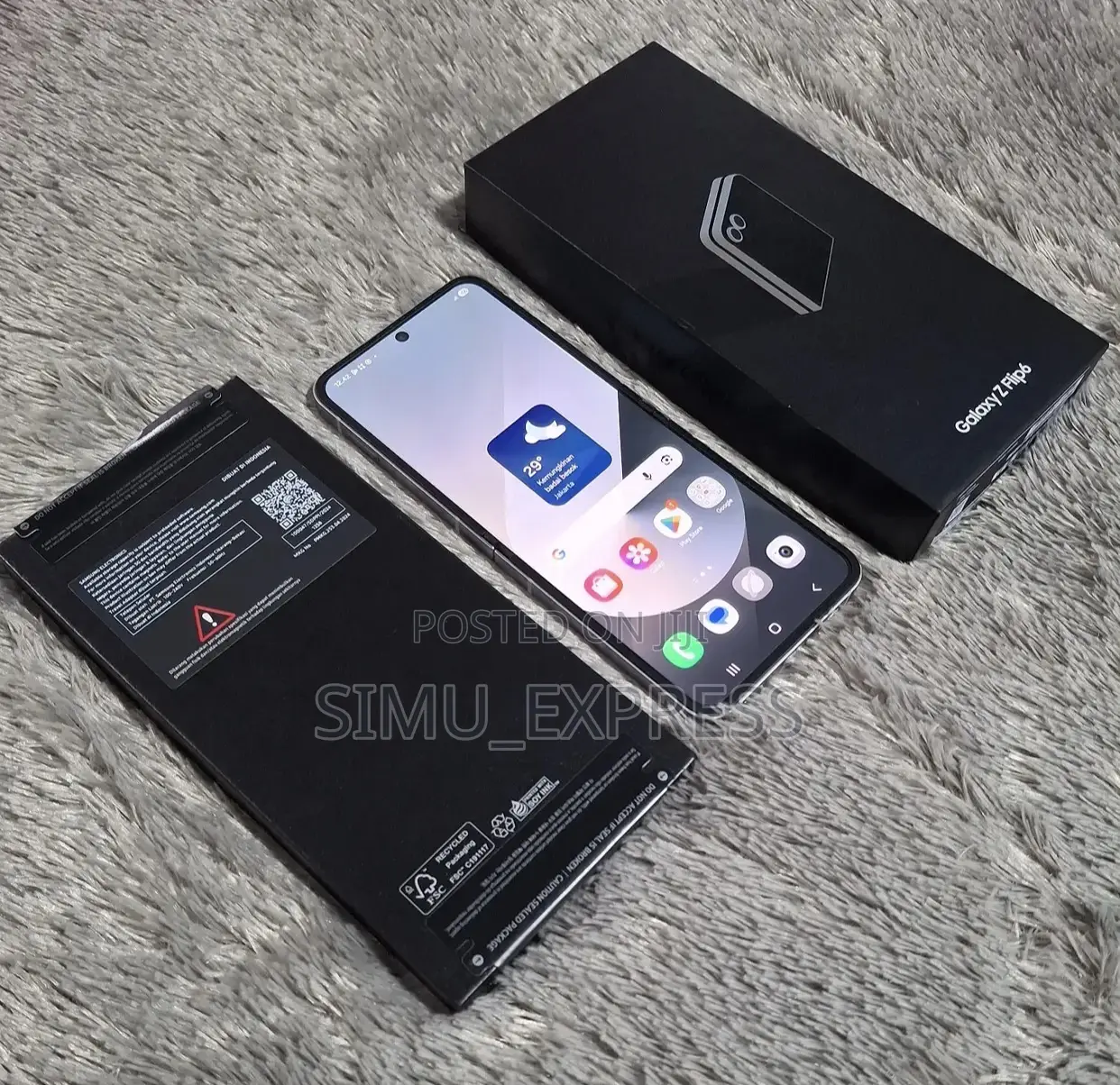 New Samsung Galaxy Z Flip6 512 GB Black