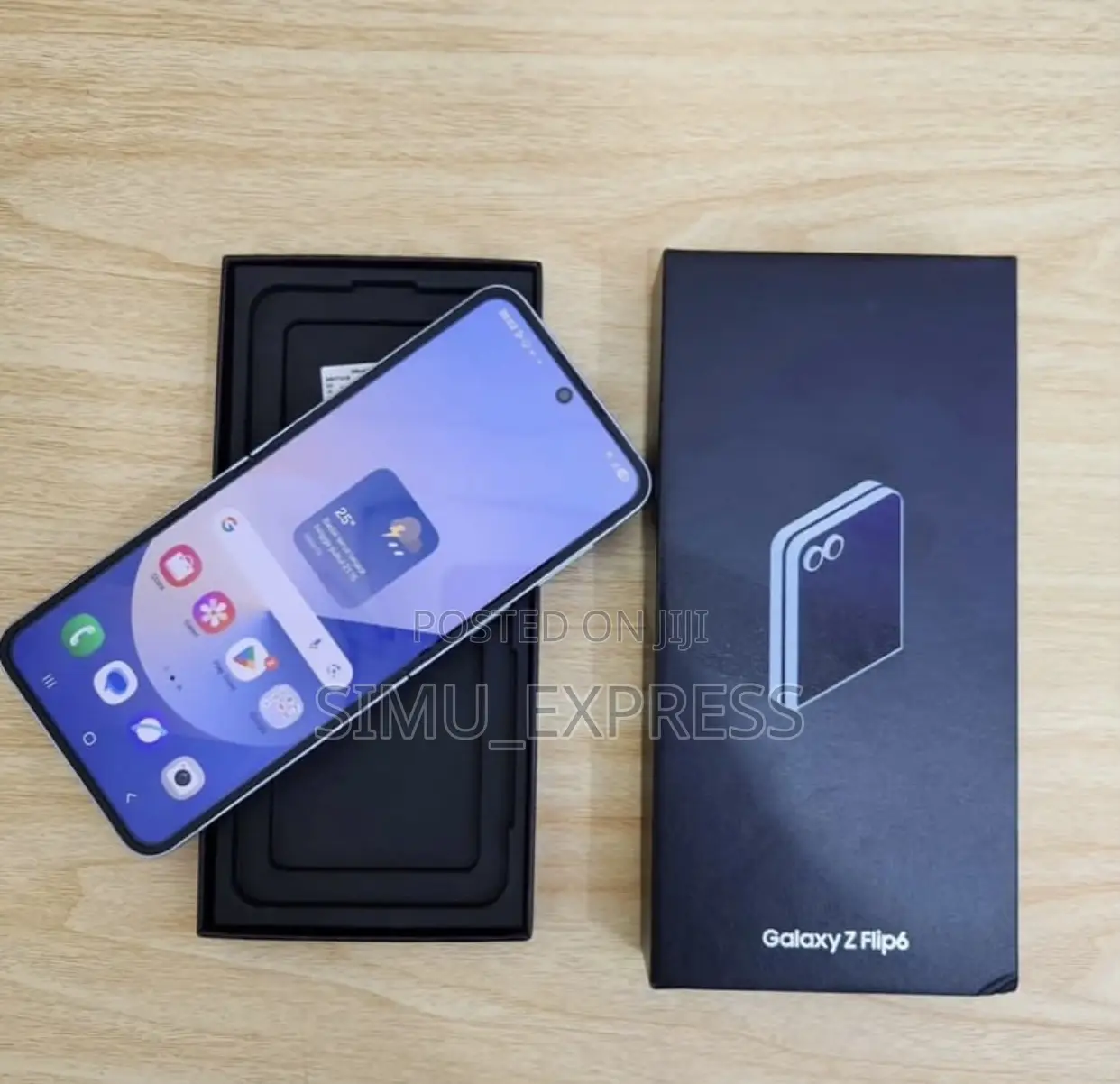 New Samsung Galaxy Z Flip6 256 GB Blue