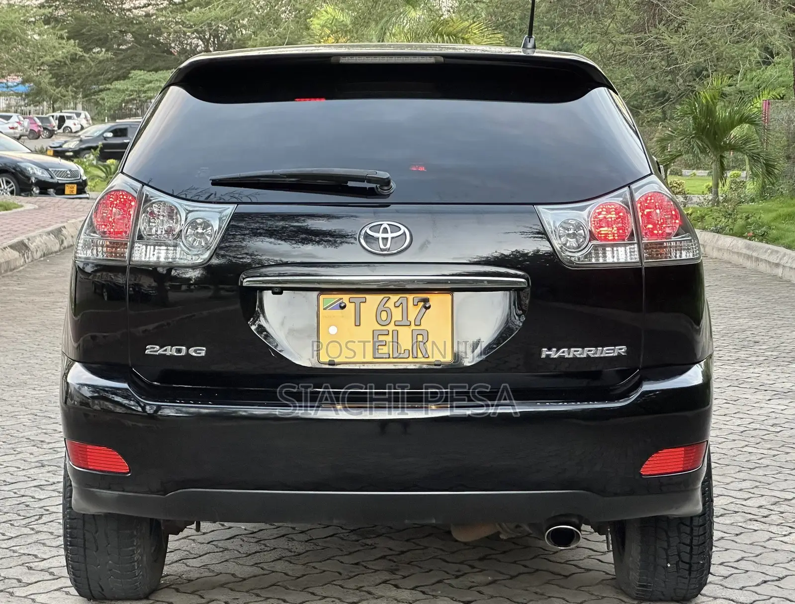 Toyota Harrier 2007 Black