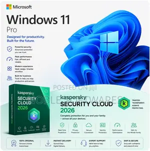 Windows 11 Pro 2026 + Kaspersky Basic Protection 2026