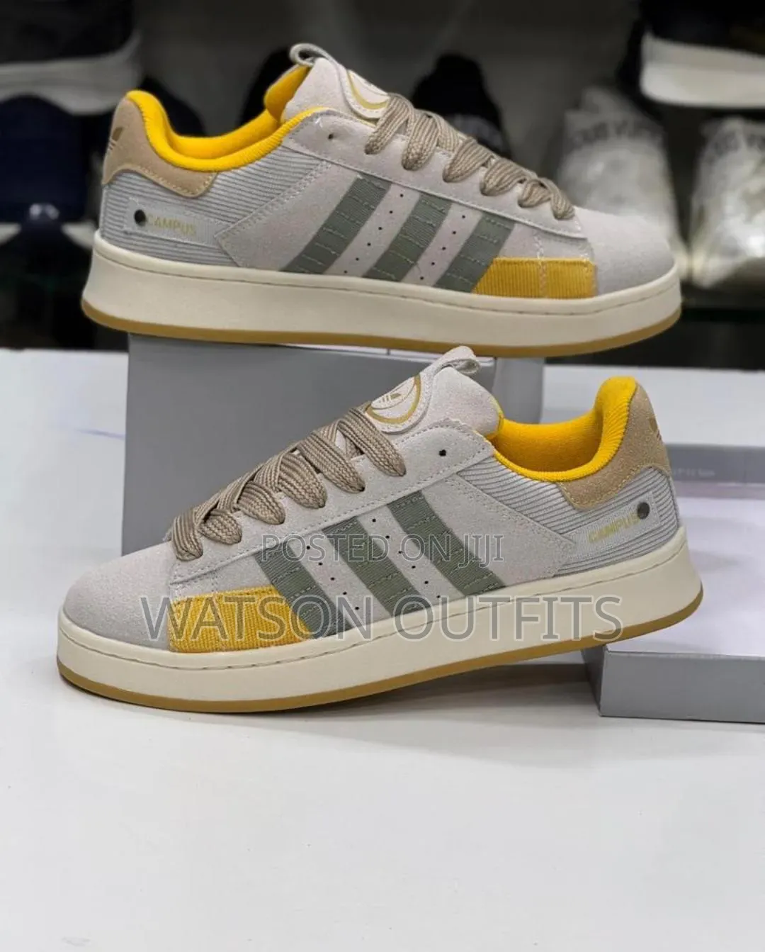 Men's Leather Shoes Adidas Campus Smartly Branded Best Quality Shoes